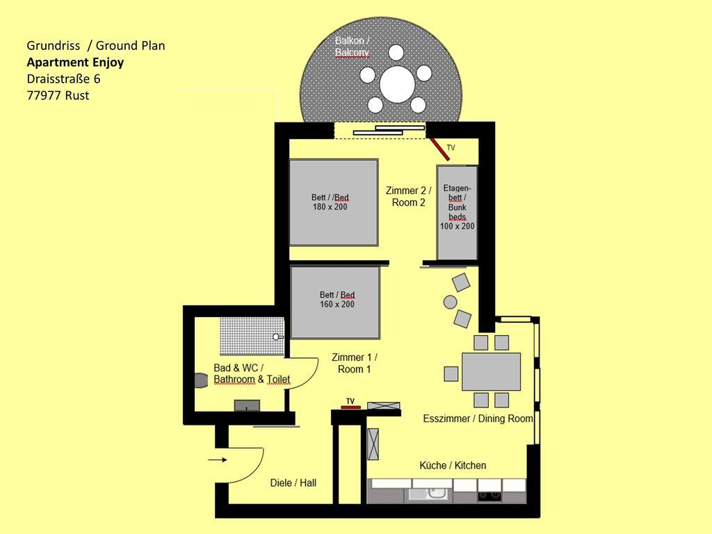 Apartments Relax & Nice Rust Luaran gambar